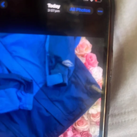 Columbia Kids Two-Tone Blue Raincoat - Picture 6 of 6